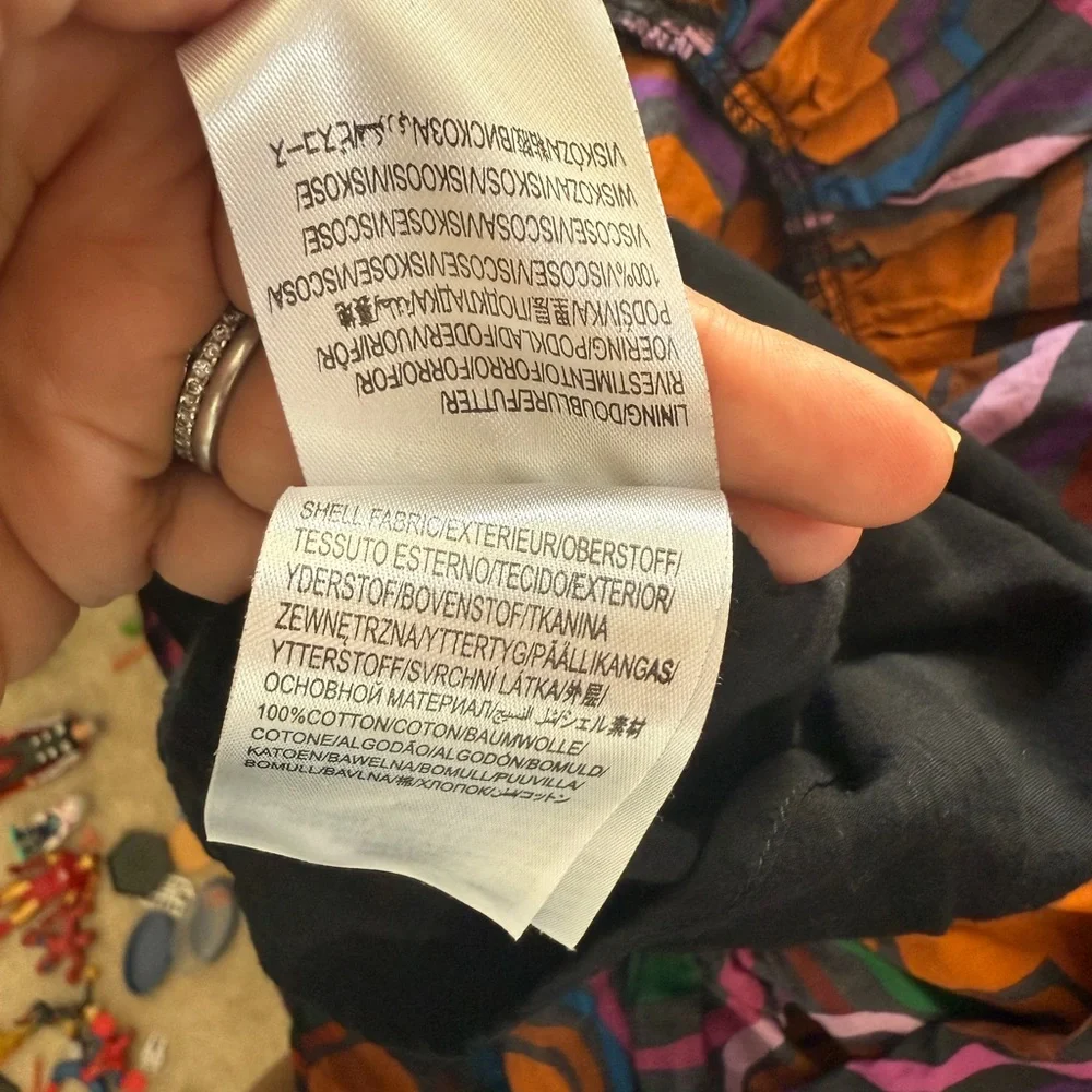 Farm Rio Anthropologie Heart Bow Front Dress - Picture 10 of 11